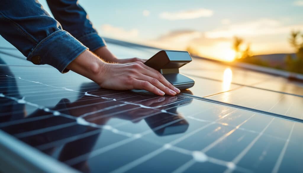Balai pour le panneau solaire : guide pour un nettoyage efficace