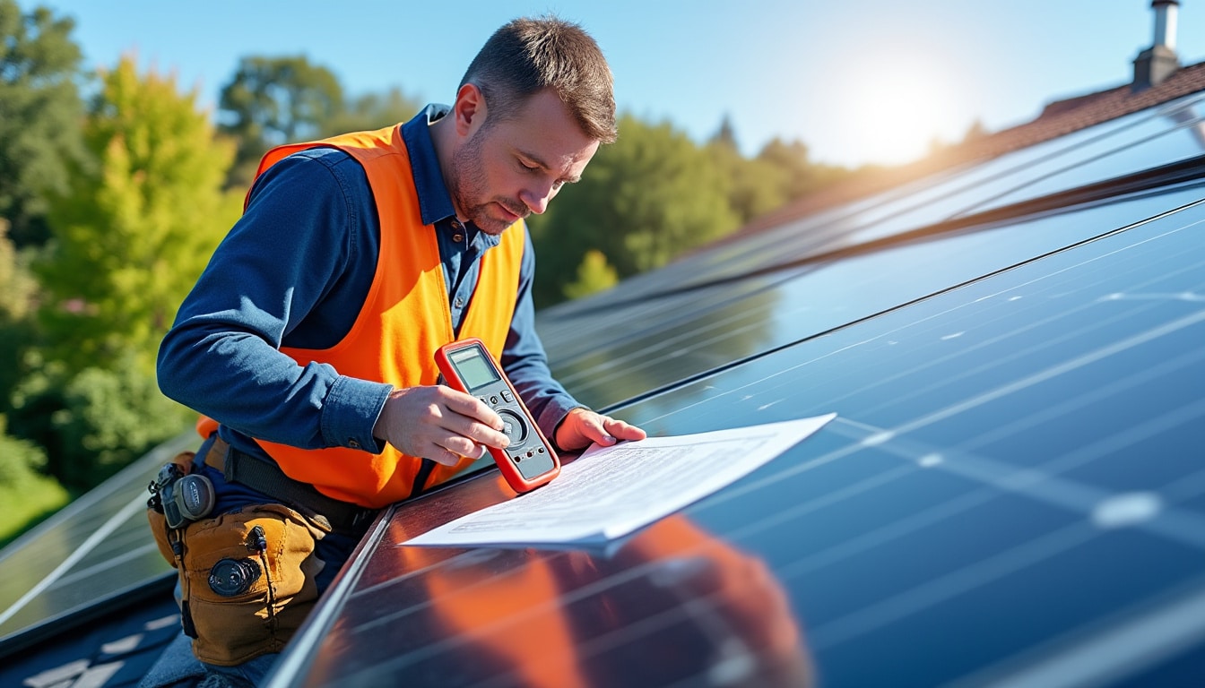 Illustration: Comprendre le fonctionnement de base d’un panneau solaire