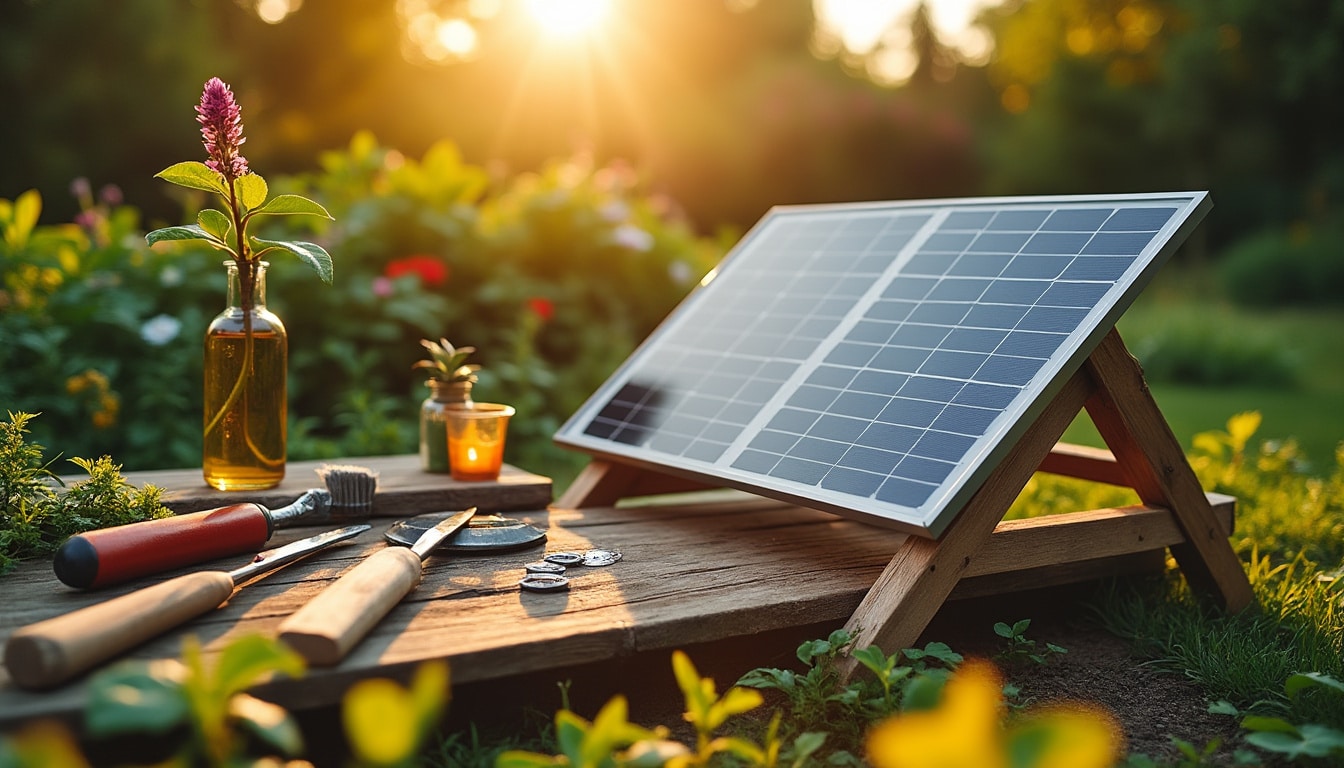 Illustration: Pourquoi choisir un support en bois pour votre panneau solaire ?