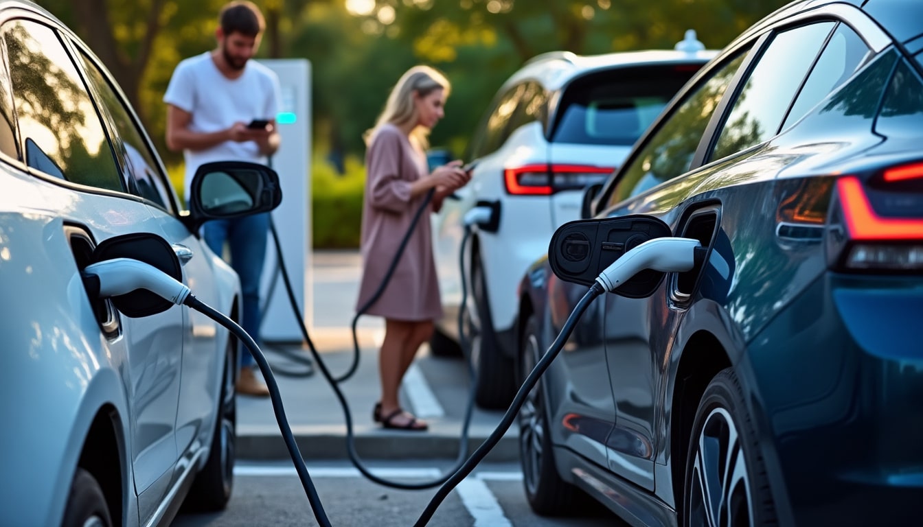 Illustration: Quels sont les types de prises pour une recharge rapide de voiture électrique ?