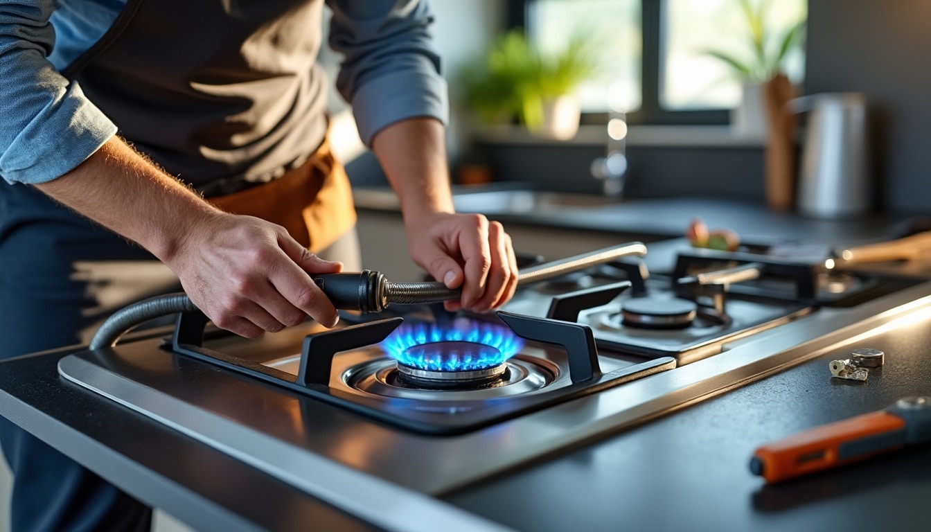 Brancher une gazinière au gaz de ville : guide sécurité et installation