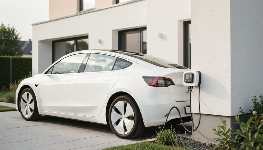 Recharger sa voiture électrique sur une prise domestique