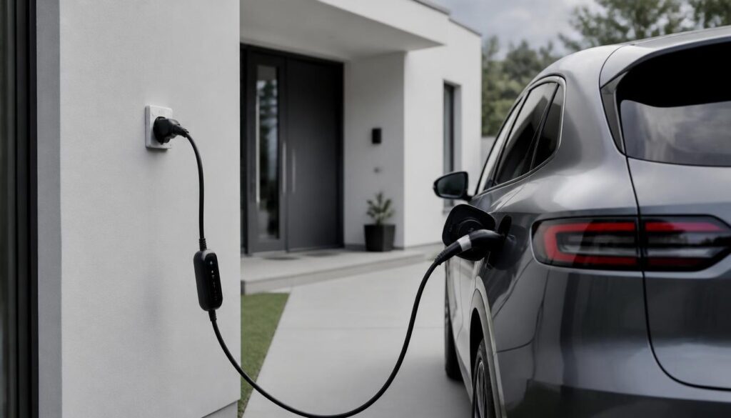 Recharger sa voiture sur une prise domestique : quel câble ?