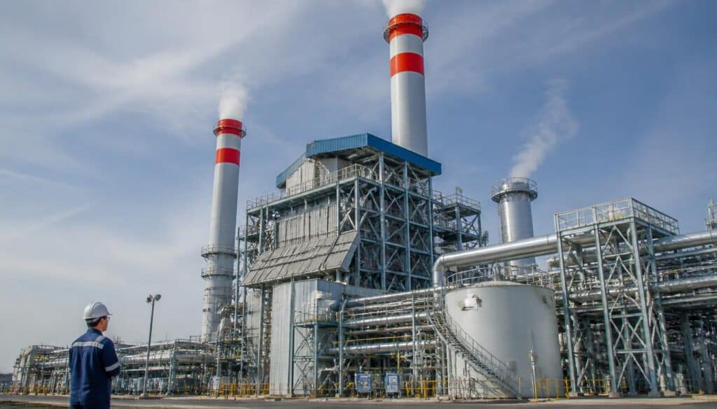 Fonctionnement d’une centrale thermique à flamme